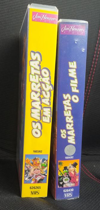 Vendo conjunto de dois VHS - Os Marretas