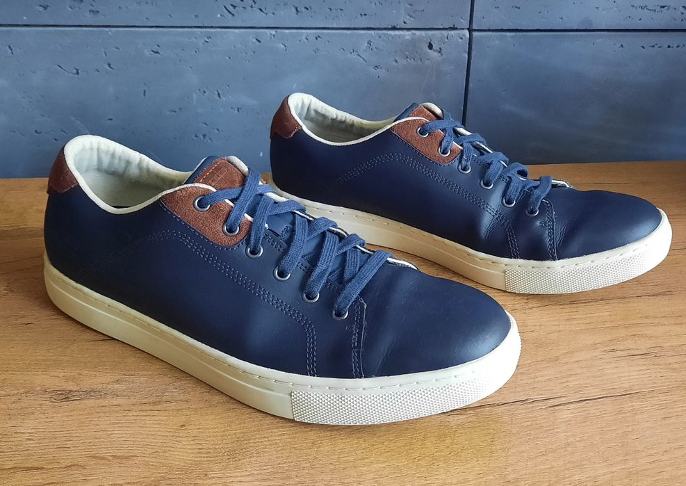 SKECHERS RELAXED FIT ELVINO skórzane półbuty rozmiar 43 28 cm