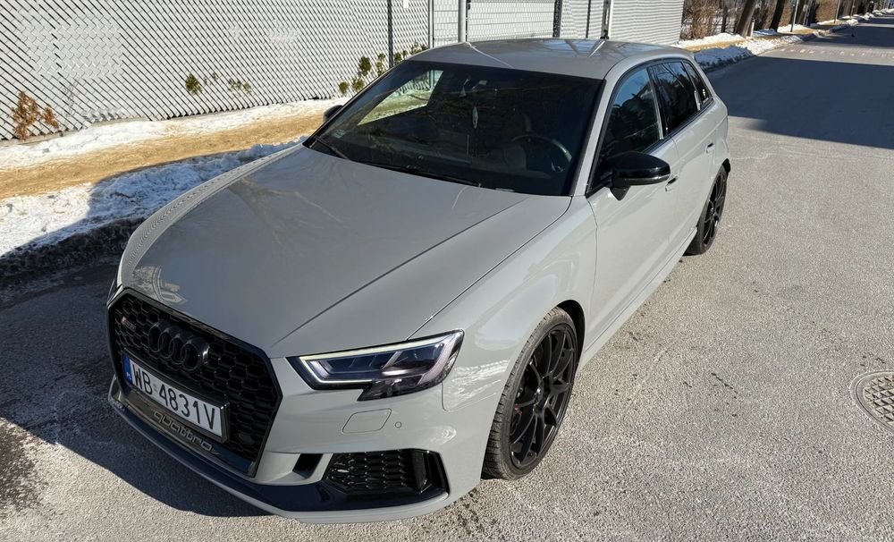 Audi RS3 Sportback Audi RS3 8V 36 tyś przbiegu, Salon Polska