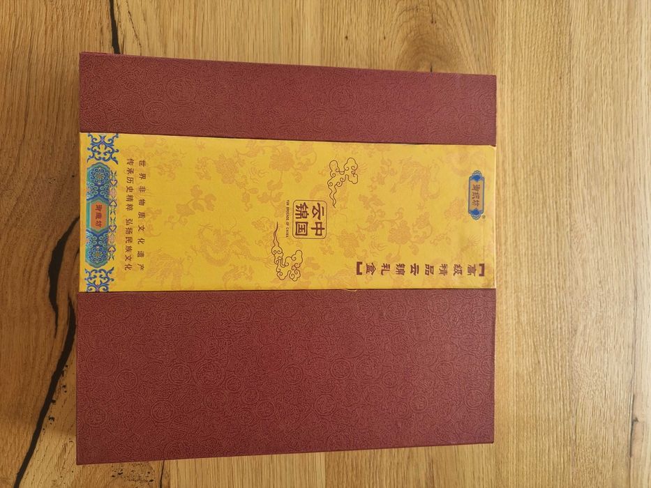 Handmade krawat i szal jedwabny, ręcznie robiony Yun Brocade Chiny