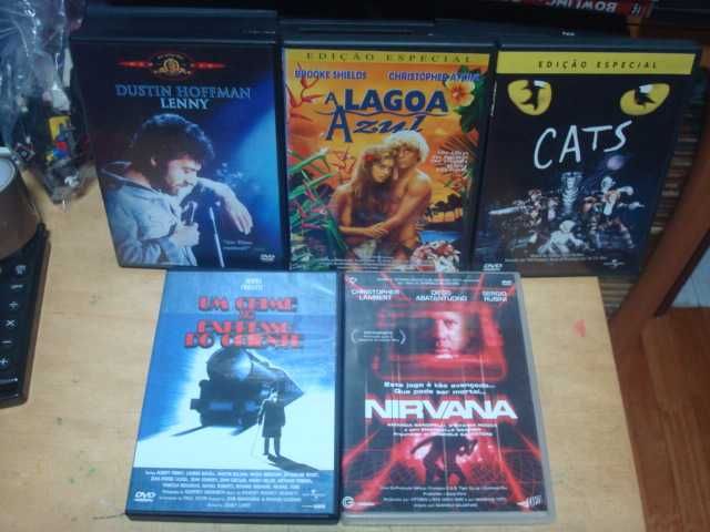 Lote 10  dvds classicos alguns raros,a grande batalha,amadeus