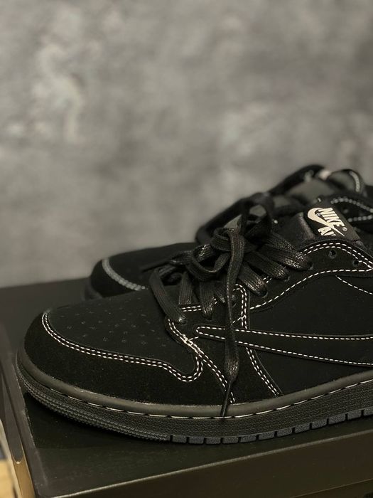 Air Jordan 1 Low Travis Scott Black Phantom