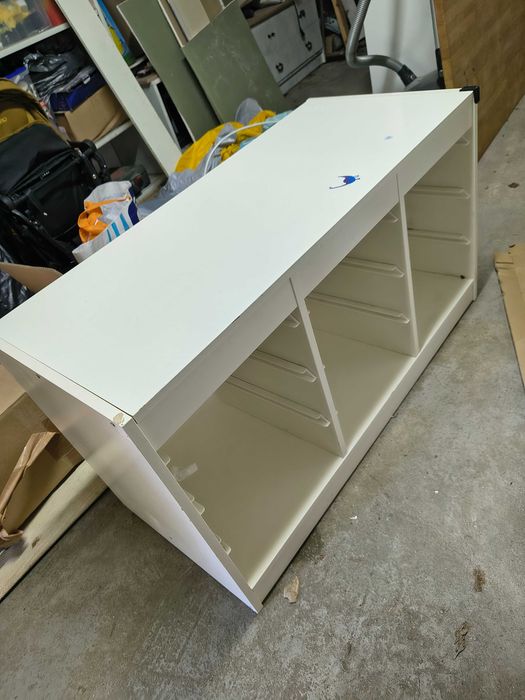 Trofast biały Ikea regał