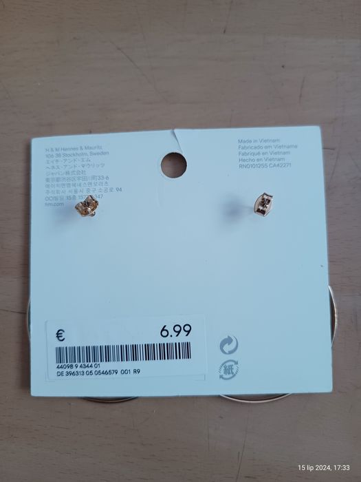 Kolczyki koła damskie H&M