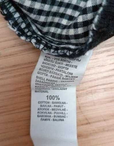 Krótkie spodenki bawełniane w pepitkę - Reserved - S