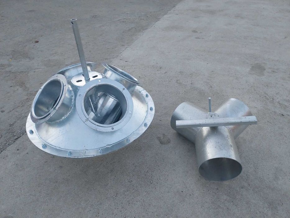 Nowe elementy przedłużające żmijki do zboża fi110-220 Transport