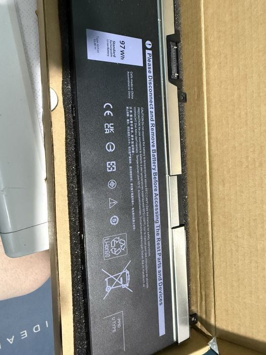 батарея для ноутбука Dell NYFJH Precision 7530 P74F 7730 P34E