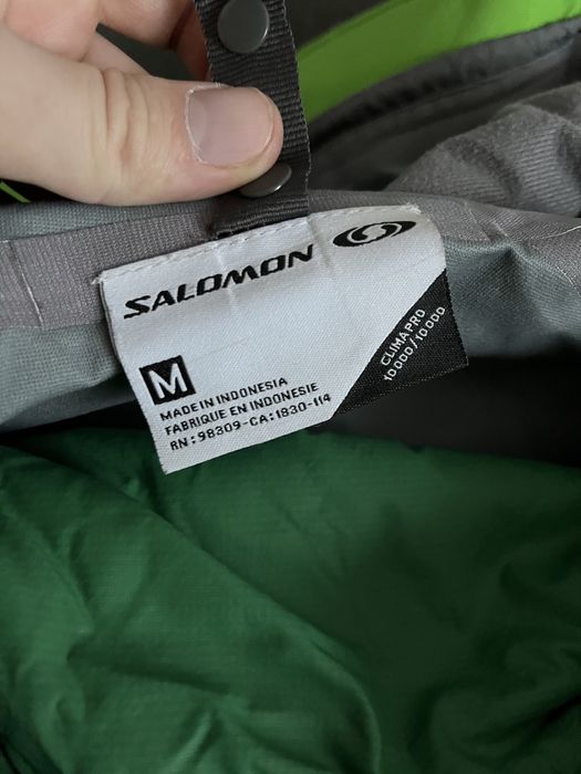 Осінньо зимова куртка від solomon з рідним підкладом