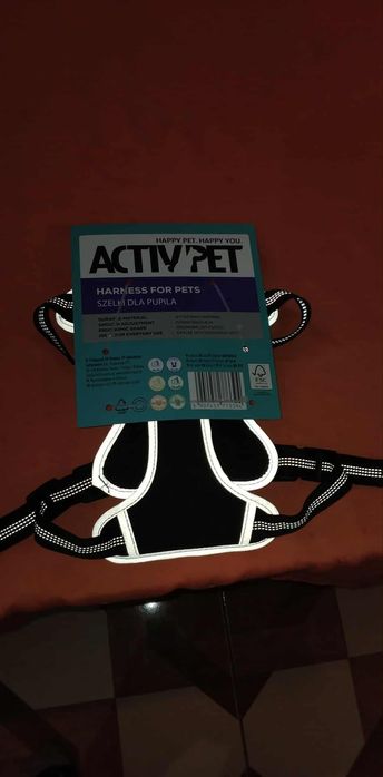 Nowe  szelki  dla psa
