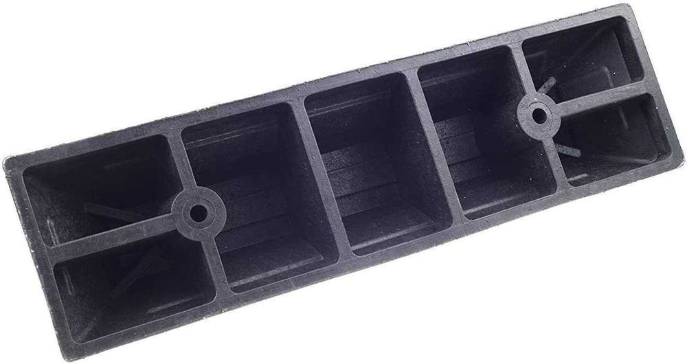 Barreiras para estacionamento, borracha, 2 unid 20,75" x 5,75" x 3,25"