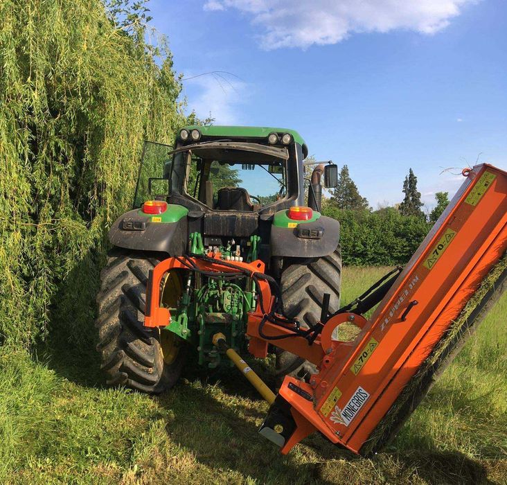 WYPRZEDAŻ Kosiarka Bijakowa ZEPPELIN 1600R WZMACNIANA Boczna do Skarp