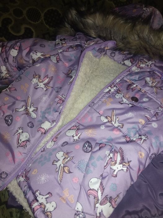 Детский зимний костюм на овчине