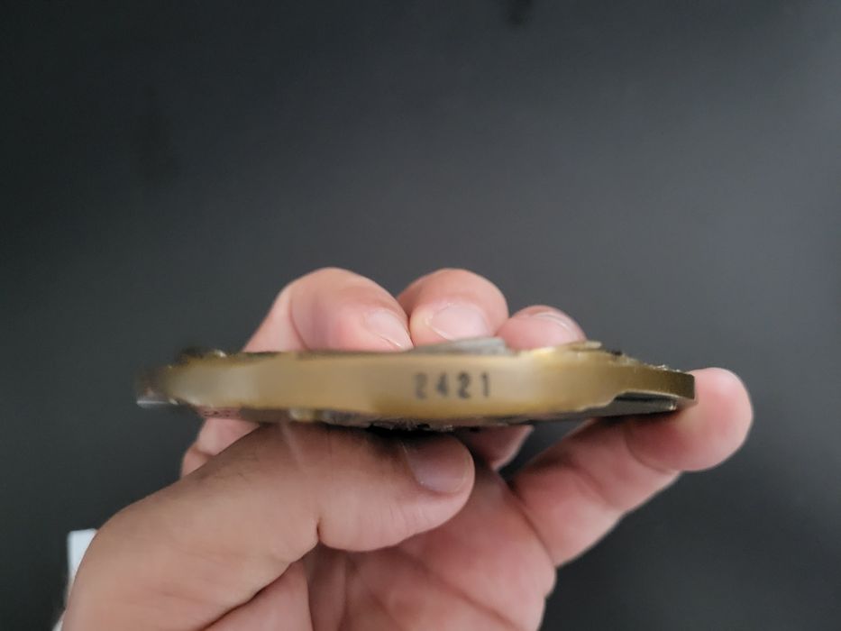 Medalha de bronze alusiva às forças armadas-Vasco Berardo