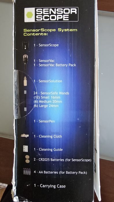 Sensor cleaning Belkin kit