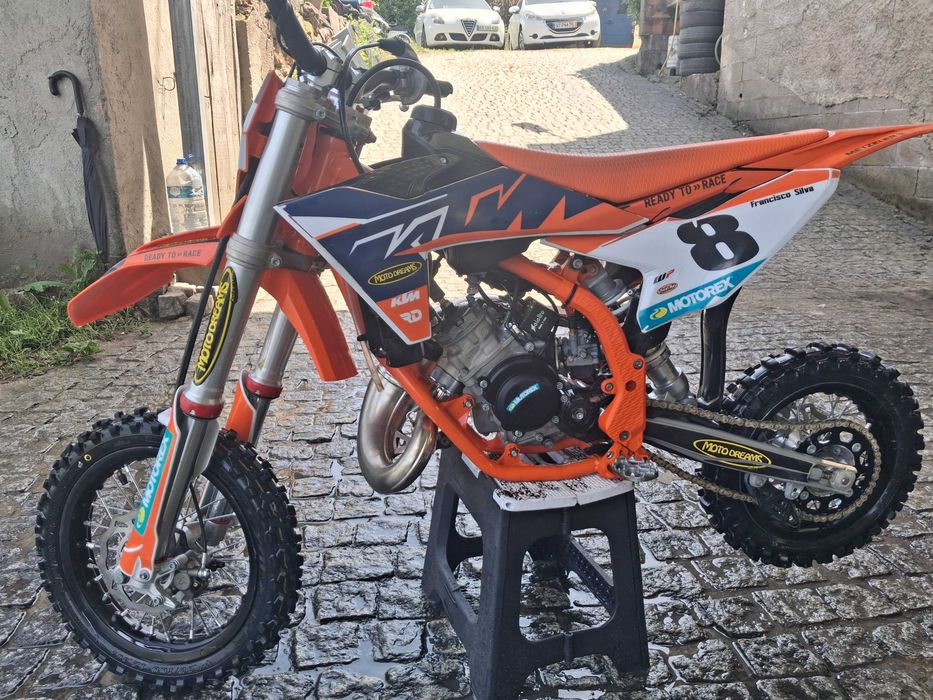 KTM 50 SX 2024, como nova