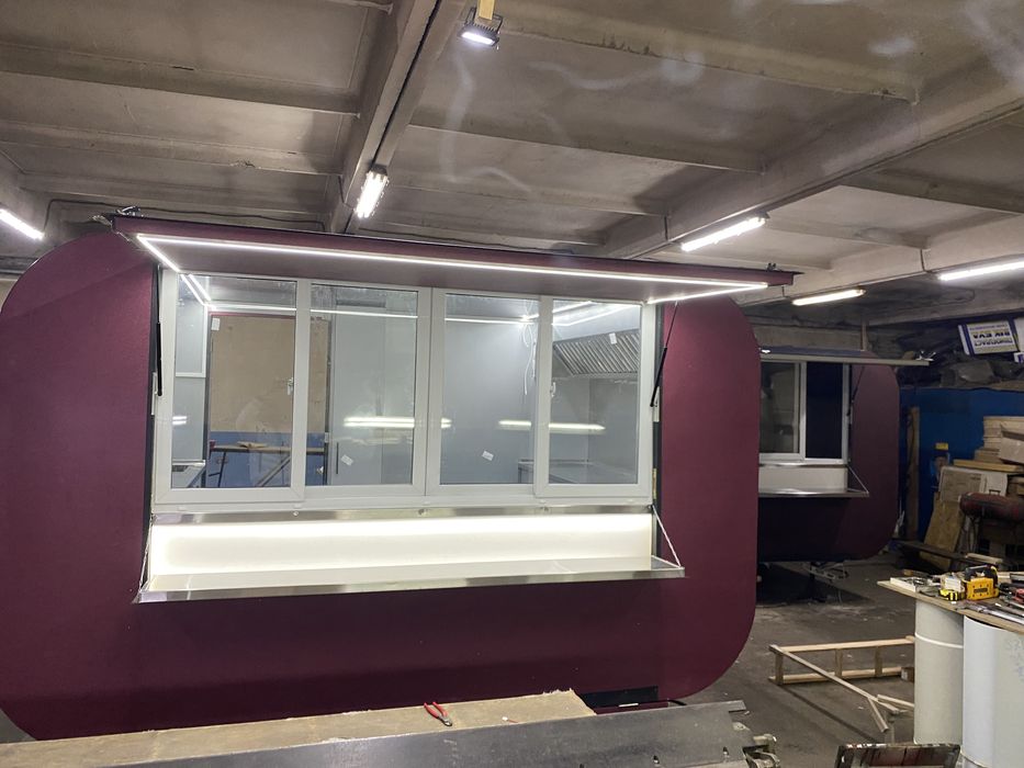 Фудтрак,еда на колесах,(бургерная,шаурма,wok)торговый прицеп: 7 790 ...