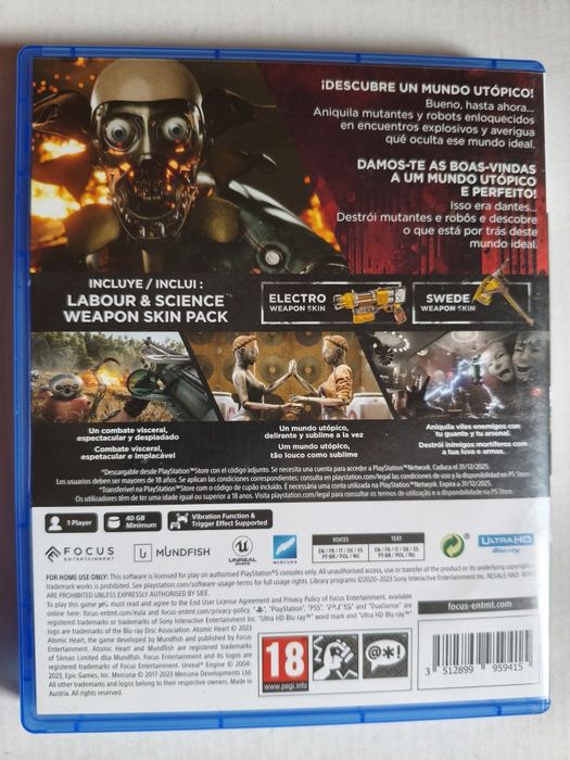 Atomic Heart PS5 Playstation 5 PL