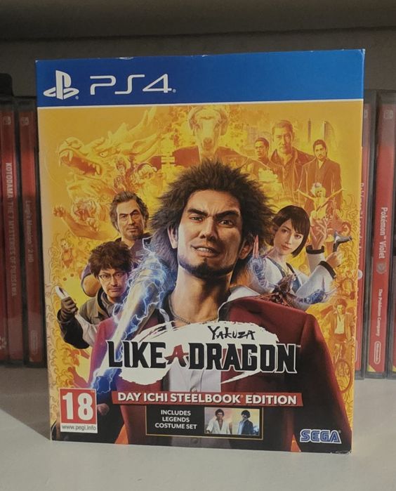 Yakuza Like A Dragon Day Ichi Steelbook Edition