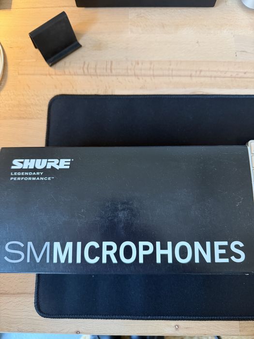 Microphone SHURE novo