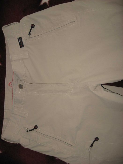 Markowe damskie spodnie trekkingowe Maier sport Super stan 38