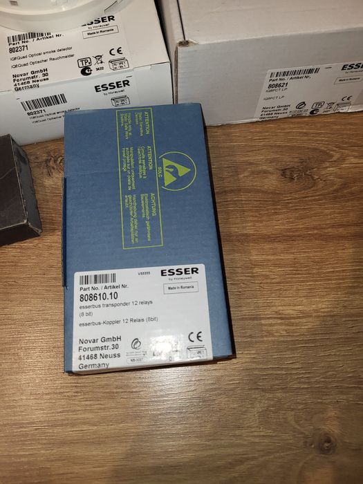 Esser - moduł sieci essernet 62,5kBd , czujki, moduły