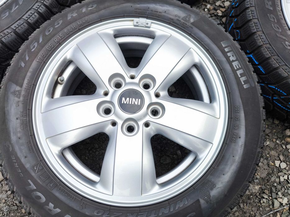 Koła Mini ONE F55 F56 F57 15 cali 5x112 ET46 Opony 175/65 Czujniki