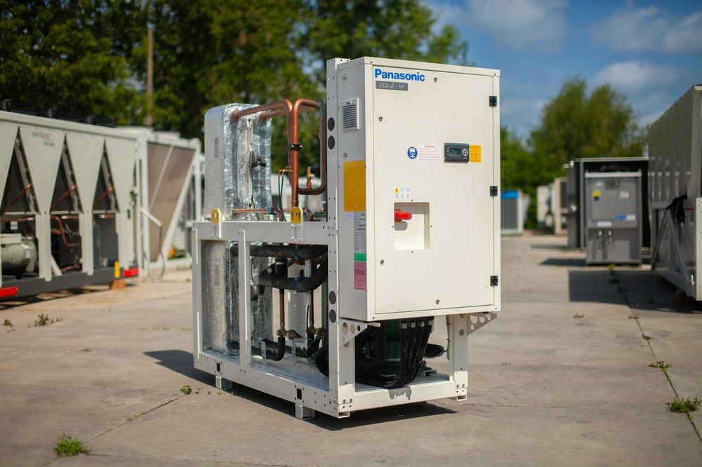 Chillery używane 300–1300 kW: Aermec, BlueBox, Lennox, Panasonic
