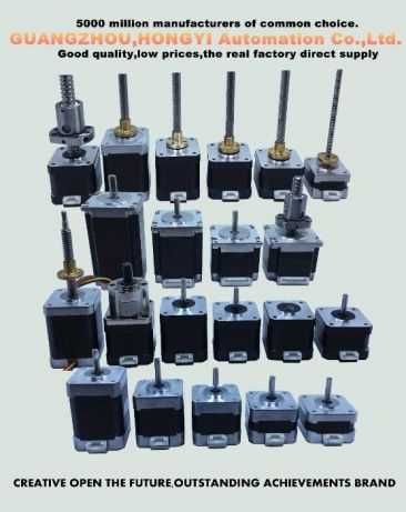 Серво мотор для 3D принтерів 17HS3401S-T8*8 Nema17 17  Screw stepper