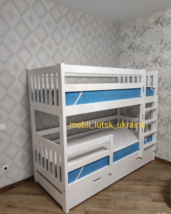 Кровать-чердак(ліжко-горище), двоярусная кровать, двохярусне ліжко