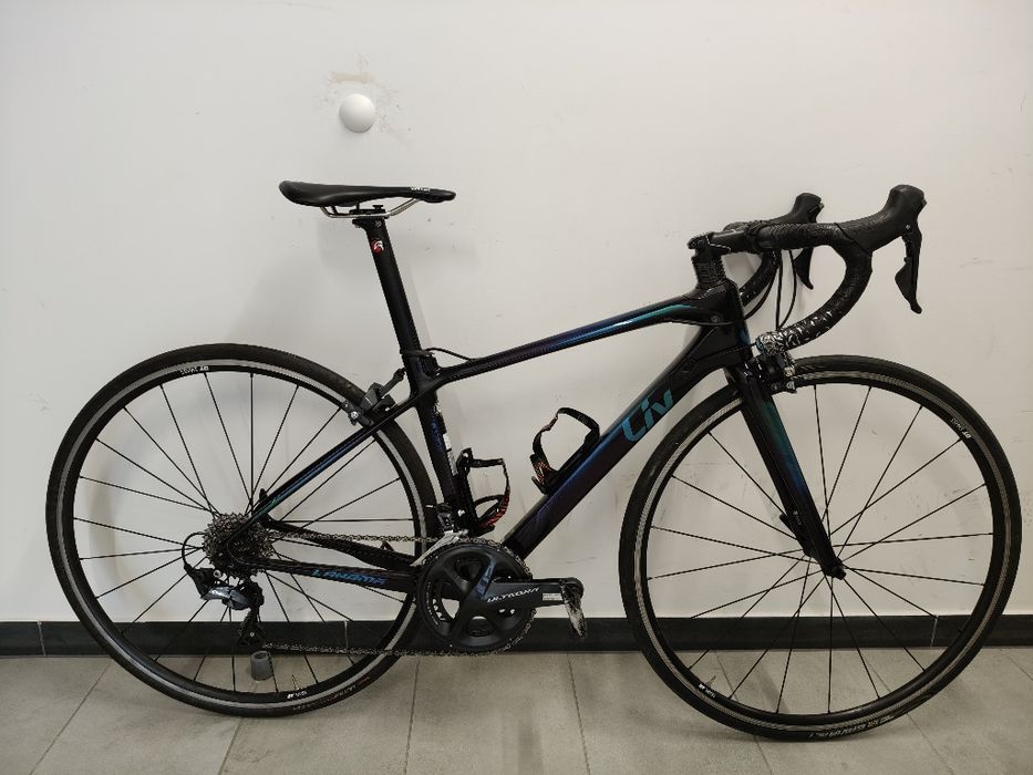 Rower szosowy Liv Langma Advanced 1 Black Blue, ultegra, DT swiss