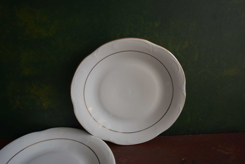 Talerze deserowe Kamelia Porcelana Chodzież