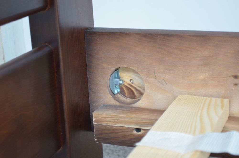 Кровать односпальная деревянная 90х200 Рич 2. Кровать Одесса