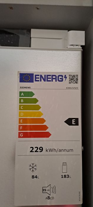 Frigorífico de encastrar Siemens