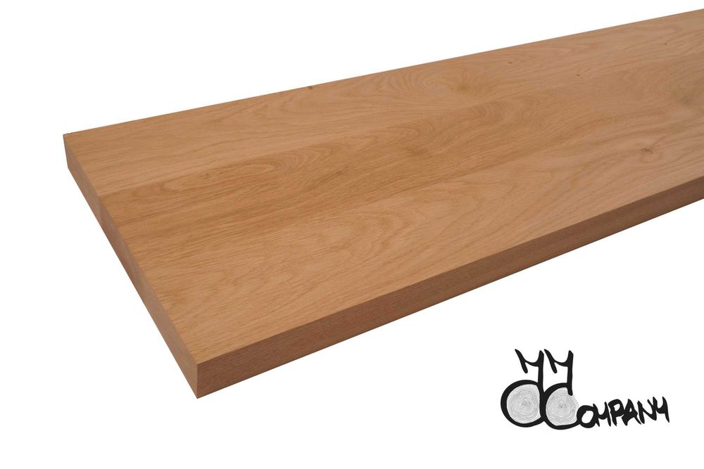 Surowe Stopnie Drewniane Lity Dąb Dębowe Podstopnie Schody PREMIUM