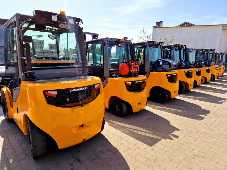 Jungheinrich TFG 435s 3.5t GAZ Pozycjoner Wózek Widłowy 5m Triplex LPG