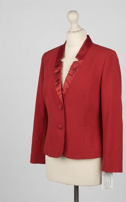 Elegancki czerwony żakiet Elli Collection – Nowy z metką