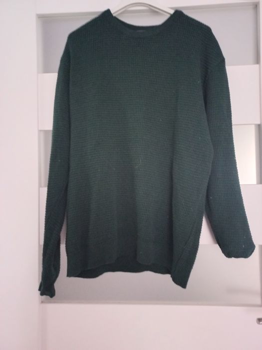 Sweter damski khaki