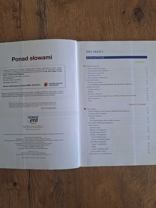 Podręczniki  Matematyka,J.Polski,Historia dla technikum i liceum.