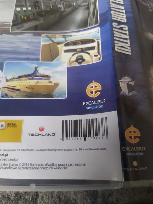 Europejski Symulator Statku PC DVD