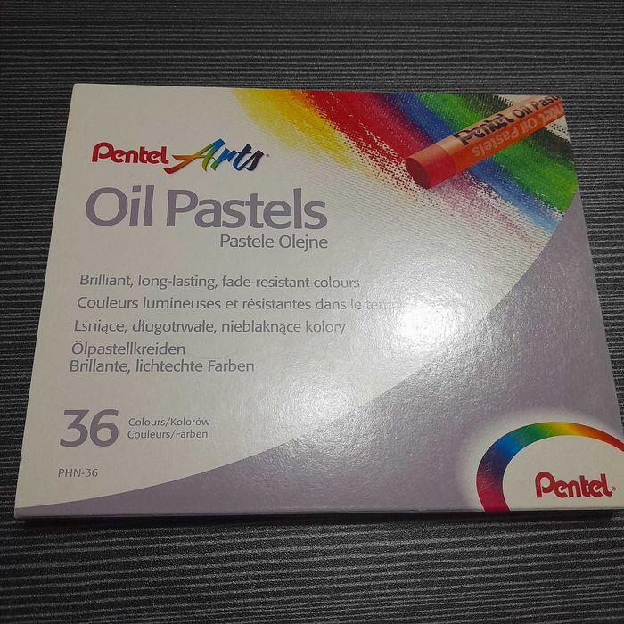 Pastele olejne Pentel 36 kolorów