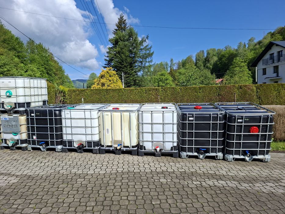 Mauzer,pojemniki na deszczówkę 1000l,600l