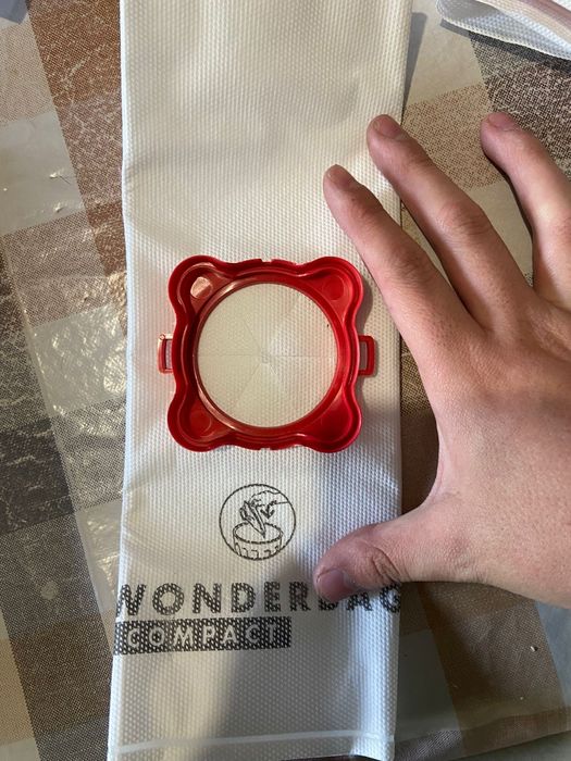 4 sacos para aspirador Wonderbag compact marca Rowenta saco 3L