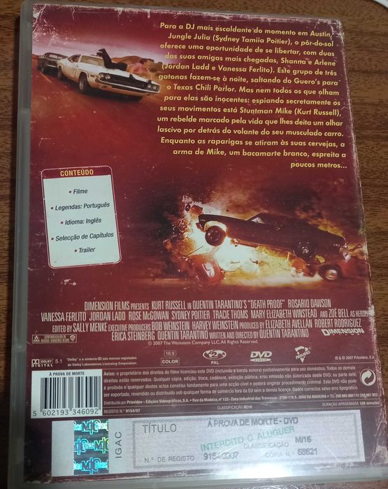 Filme em dvd À prova de bala