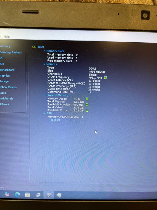 Dell Vostro 3360 Windows 10 SSD 256Gb HD