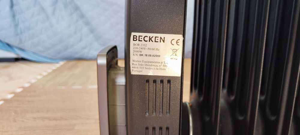 Radiador Becken 2000w