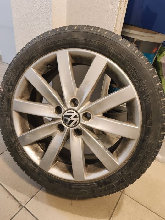 Komplet Alufelg golf 6