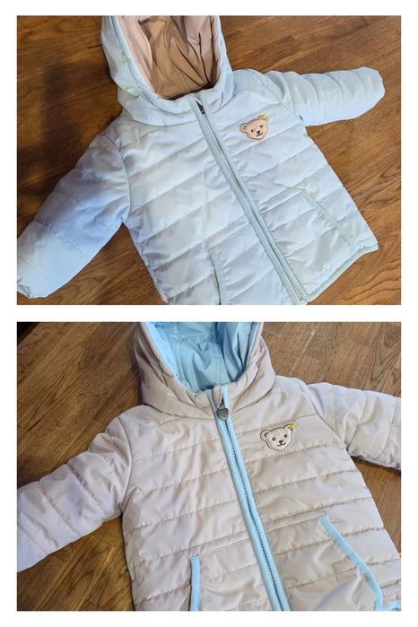 Kurtka puchowa dwustronna steiff r.68