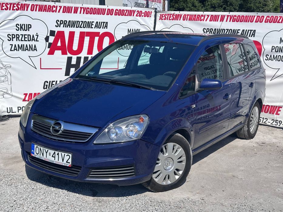 Opel Zafira 1.9D // Funkcjonalny // Zadbany // Minivan // Manual // Zamiana