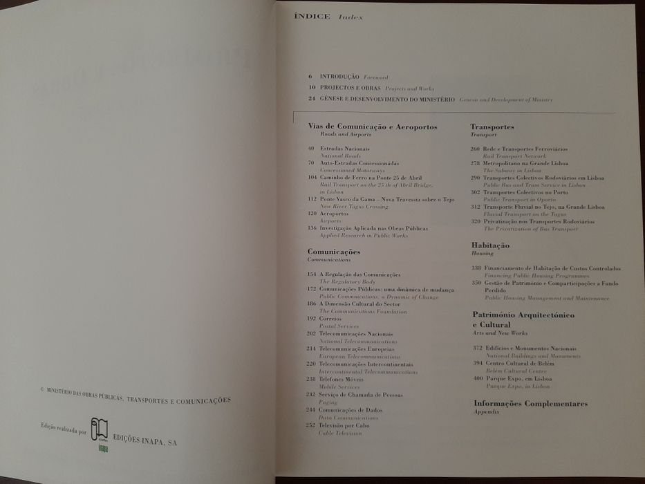 Projectos e Obras 1990/1995