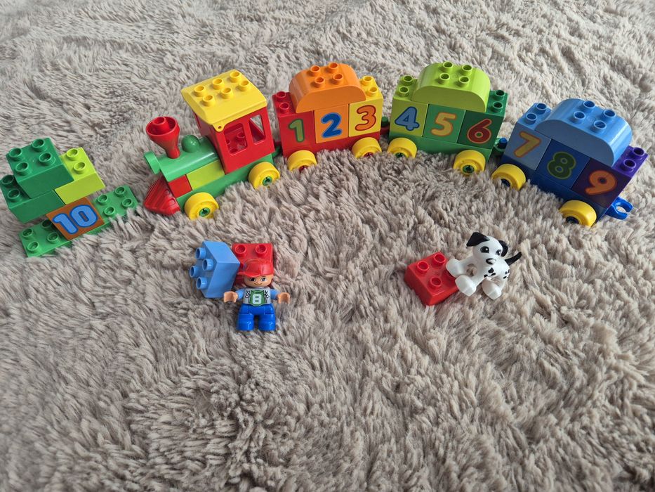 Lego Duplo pociąg cyferki od 1 do 10